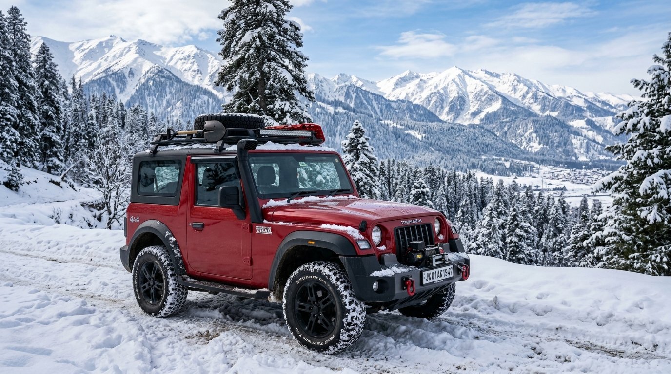 Mahindra Thar 4x4 Snow Expedition SUV